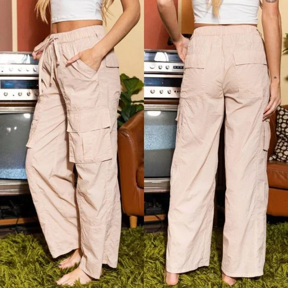 62915  Wide Leg Cargo Pants - Picture 2 of 2